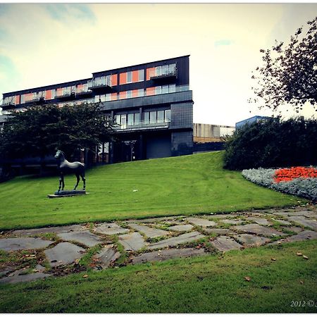 Flotmyrgarden Apartment Hotel ハウゲスン エクステリア 写真