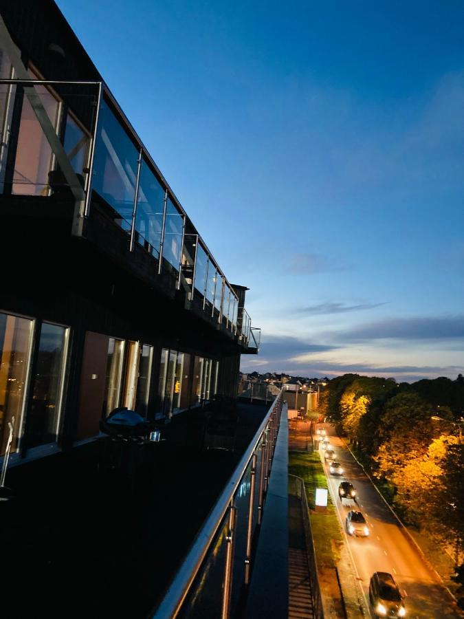 Flotmyrgarden Apartment Hotel ハウゲスン エクステリア 写真