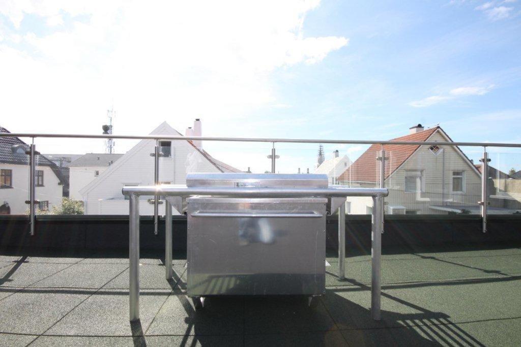 Flotmyrgarden Apartment Hotel ハウゲスン エクステリア 写真